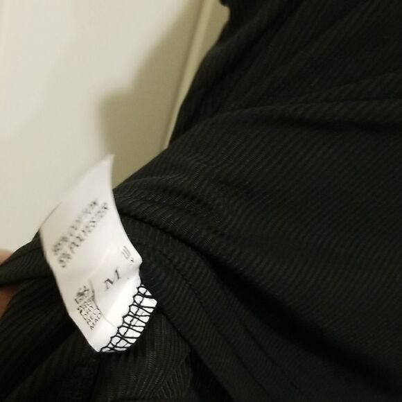 Black Sleeveless Halter V-Neck Cotton Printed Tops sz Medium - Picture 7 of 7